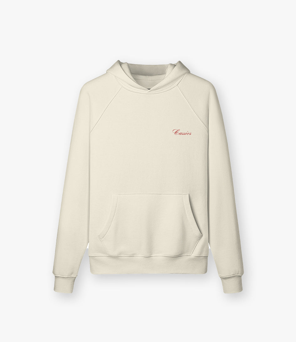 Chase your Potential - Oversized Hoodie Creme