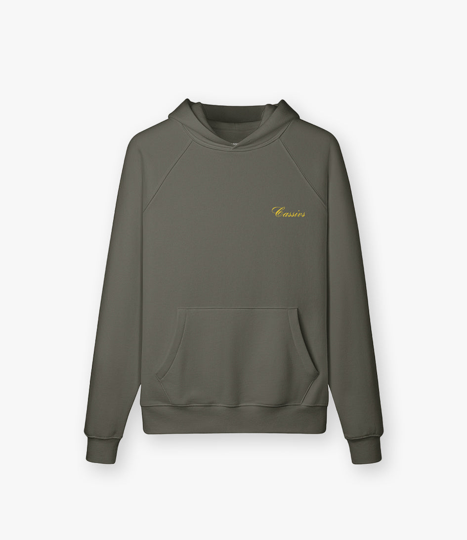 Chase your Potential - Oversized Hoodie Dark Grey
