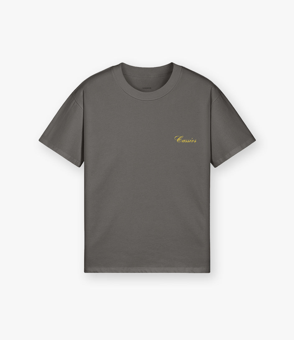 Chase your Potential - Oversized Tee Dark Grey