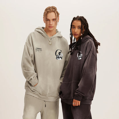 Fight For Your Name - OVERSIZED WASHED HOODIE