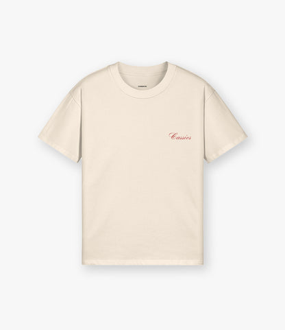 Chase your Potential - Oversized Tee Creme