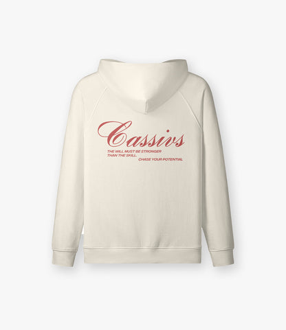 Chase your Potential - Oversized Zipper Creme