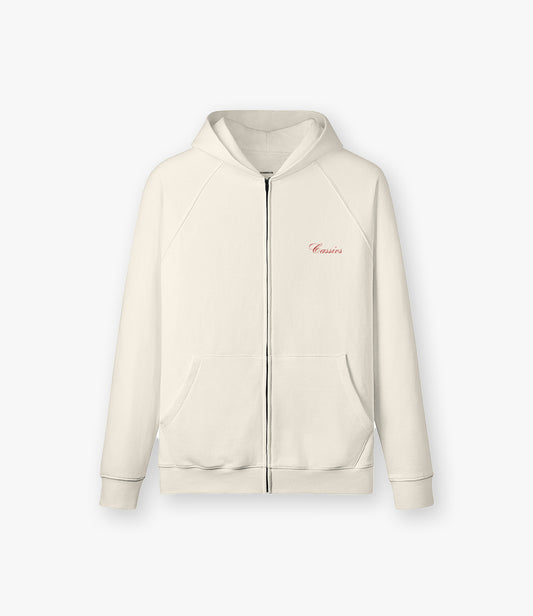 Chase your Potential - Oversized Zipper Creme