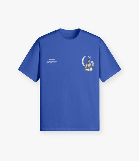 Fight For Your Name - Oversized Tee Deep Blue