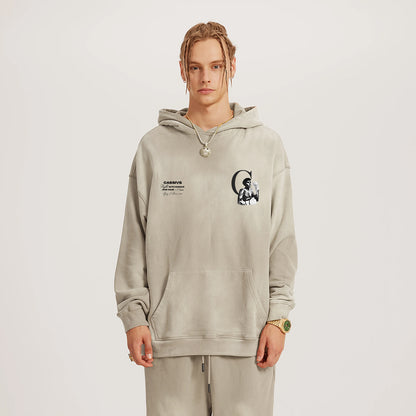 Fight For Your Name - OVERSIZED WASHED HOODIE