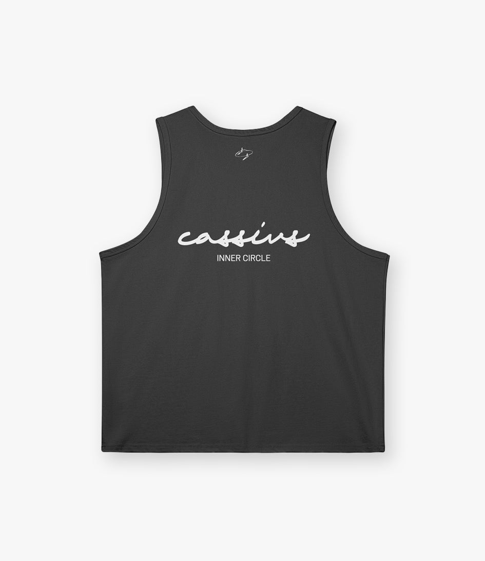 Inner Circle Capsule - Oversized Tank Top Black
