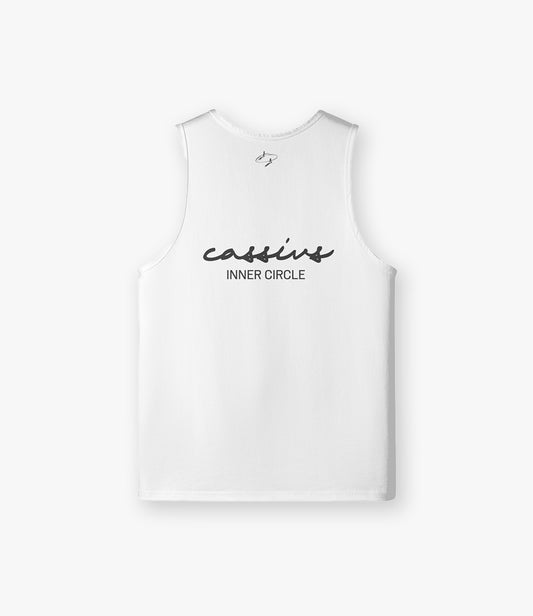 Inner Circle Capsule - Oversized Tank Top White