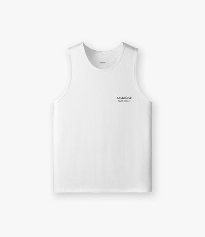 Inner Circle Capsule - Oversized Tank Top White
