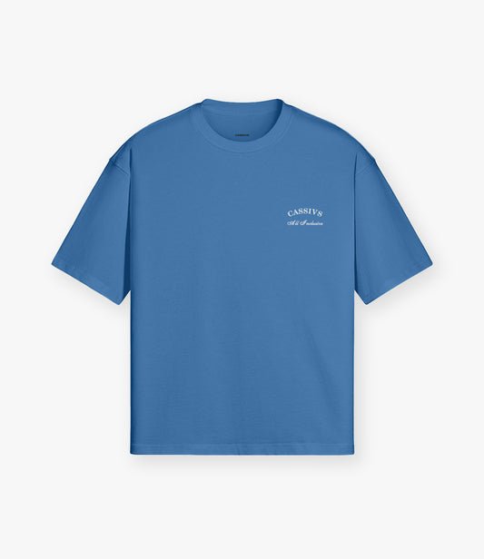 All Inclusive Boxy T-shirt - Blauw