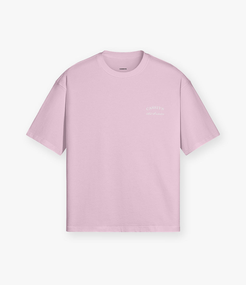 All Inclusive Boxy T-shirt - Roze