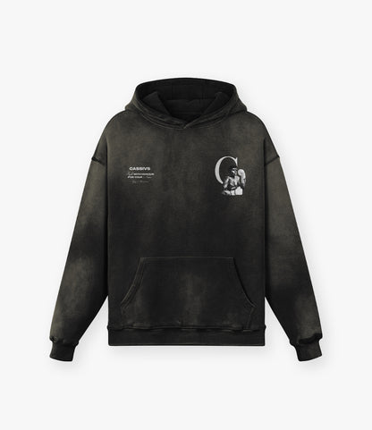 Fight For Your Name - OVERSIZED WASHED HOODIE