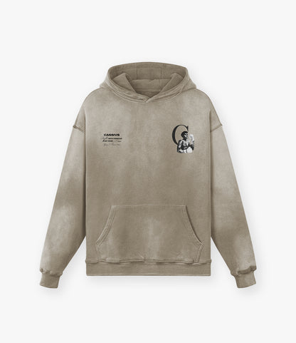 Fight For Your Name - OVERSIZED WASHED HOODIE