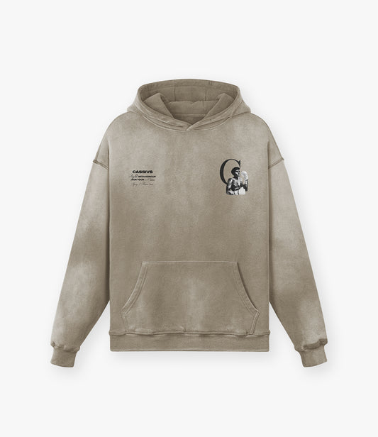 Fight For Your Name - OVERSIZED WASHED HOODIE