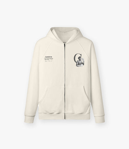 Fight For Your Name - OVERSIZED ZIPPER