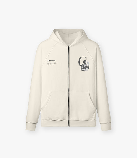 Fight For Your Name - OVERSIZED ZIPPER